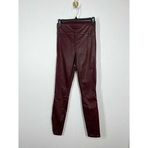 Level 99 Faux Leather Coated Legging Pant